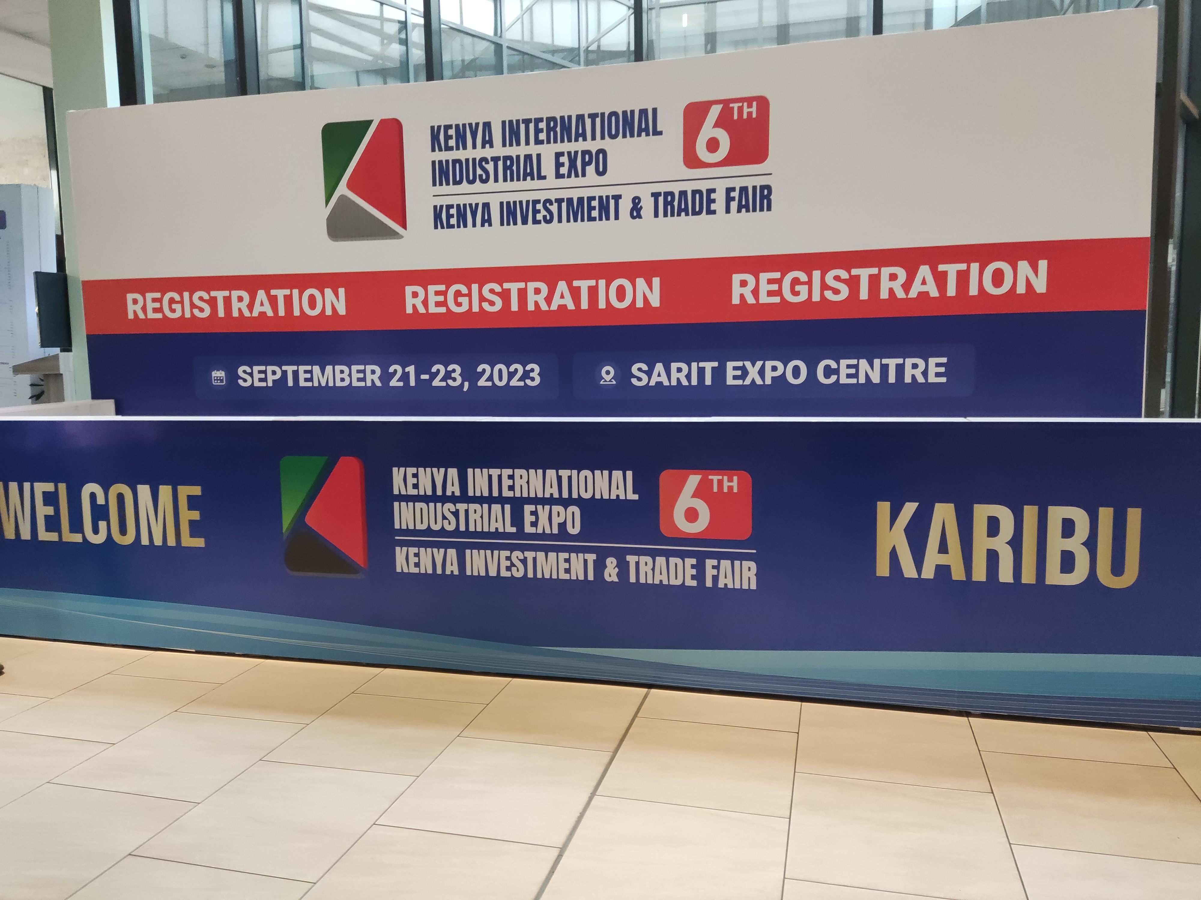 參加第六屆肯尼亞國際工業展，國際化道路我們在行動！